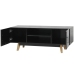 vidaXL Mueble para TV MDF negro alto brillo 120x40x46 cm