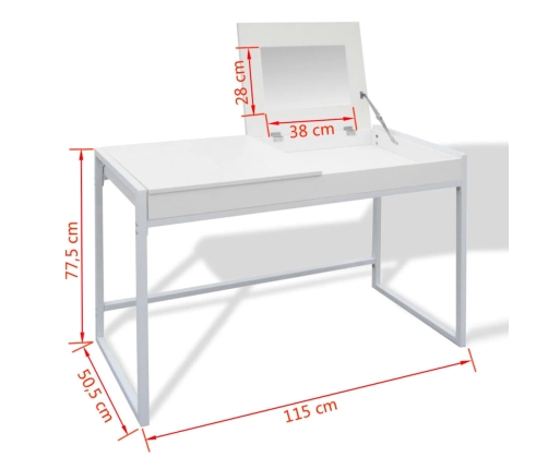 Mesa Tocador Blanco