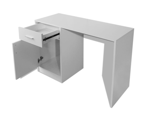 Mesa plegable de pared blanco 100x60 cm