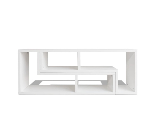 Mueble para TV en forma de L blanco