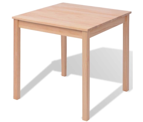 Conjunto de comedor 3 piezas madera de pino