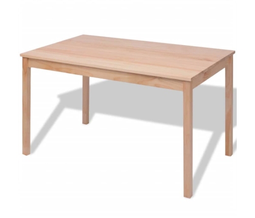 Conjunto de comedor 7 piezas madera de pino