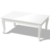 vidaXL Mesa de centro blanco brillante 100x60x42 cm