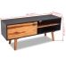 Mueble para TV madera maciza de acacia 120x35x50 cm