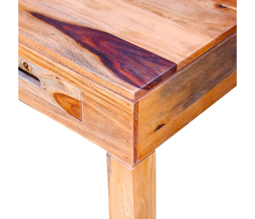 Mesa de centro de madera maciza de sheesham