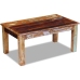 Mesa de centro madera maciza reciclada 100x60x45 cm