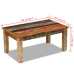 Mesa de centro madera maciza reciclada 100x60x45 cm