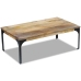 Mesa de centro madera de mango 100x60x35 cm