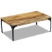 Mesa de centro madera de mango 100x60x35 cm