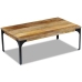 Mesa de centro madera de mango 100x60x35 cm