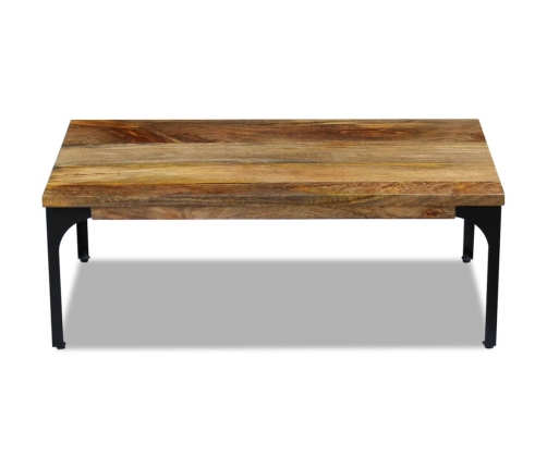 Mesa de centro madera de mango 100x60x35 cm