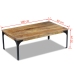 Mesa de centro madera de mango 100x60x35 cm