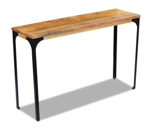 Mesa consola madera de mango 120x35x76 cm