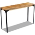 Mesa consola madera de mango 120x35x76 cm