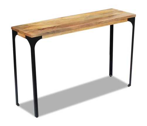 Mesa consola madera de mango 120x35x76 cm