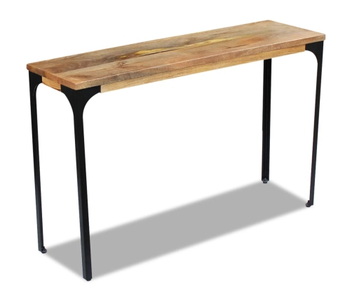 Mesa consola madera de mango 120x35x76 cm