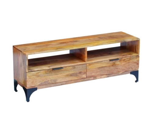 Mueble para TV madera de mango 120x35x45 cm