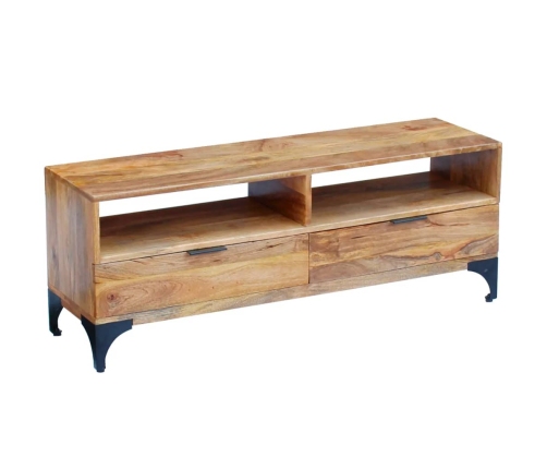 Mueble para TV madera de mango 120x35x45 cm