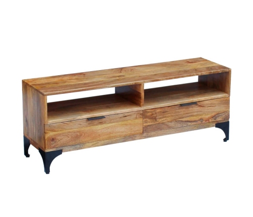 Mueble para TV madera de mango 120x35x45 cm