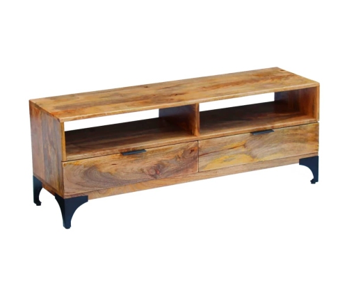 Mueble para TV madera de mango 120x35x45 cm