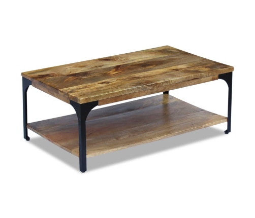 Mesa de centro madera de mango 100x60x38 cm