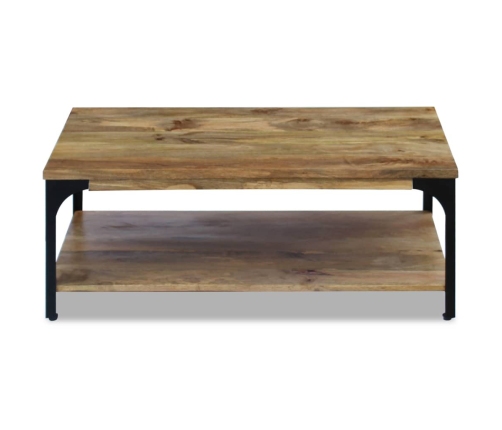 Mesa de centro madera de mango 100x60x38 cm