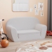 Sillón desplegable para niños gris claro