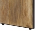 Aparador madera de mango maciza 120x30x75 cm