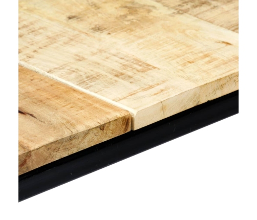 Mesa de comedor madera maciza de mango rugosa 180x90x75 cm