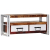 Mueble para TV de madera maciza reciclada 90x30x40 cm