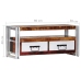 Mueble para TV de madera maciza reciclada 90x30x40 cm