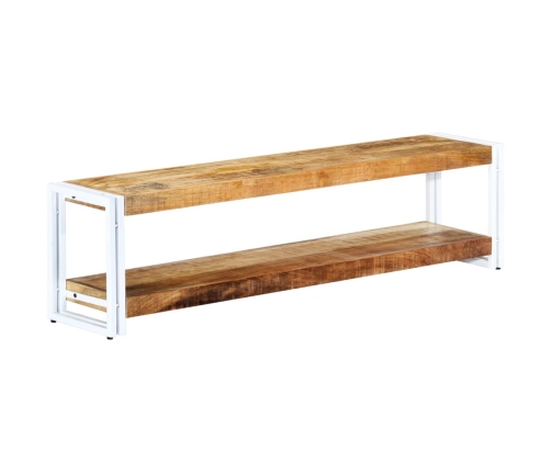 Mueble para TV de madera maciza de mango 150x30x40 cm