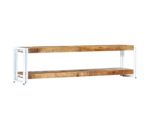 Mueble para TV de madera maciza de mango 150x30x40 cm