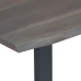 vidaXL Mesa de centro borde natural acacia maciza gris 115x60x40 cm