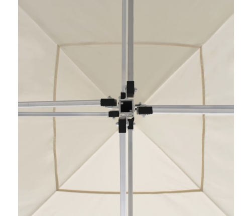 Carpa plegable profesional de aluminio crema 3x3 m