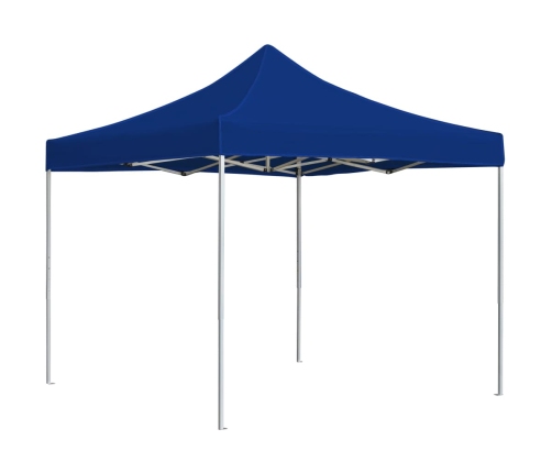 Carpa plegable profesional de aluminio azul 3x3 m