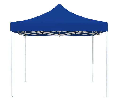 Carpa plegable profesional de aluminio azul 3x3 m