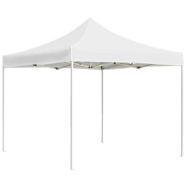 Carpa plegable profesional de aluminio blanco 3x3 m