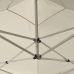 Carpa plegable profesional con paredes aluminio crema 3x3 m