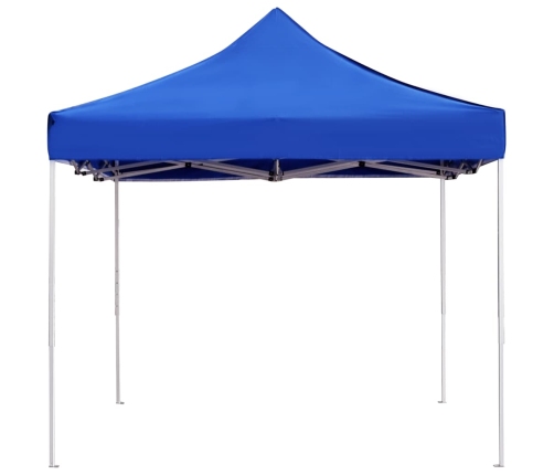 Carpa plegable profesional de aluminio azul 4,5x3 m