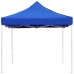 Carpa plegable profesional de aluminio azul 4,5x3 m