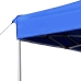 Carpa plegable profesional de aluminio azul 4,5x3 m