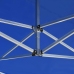 Carpa plegable profesional de aluminio azul 4,5x3 m