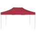 Carpa plegable profesional de aluminio rojo vino tinto 4,5x3m