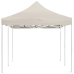 Carpa plegable profesional de aluminio crema 6x3 m