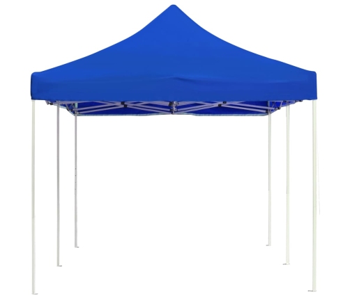 Carpa plegable profesional de aluminio azul 6x3 m