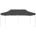 Carpa plegable profesional de aluminio antracita 6x3 m