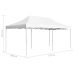 Carpa plegable profesional de aluminio blanco 6x3 m