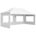 Carpa plegable profesional y paredes aluminio blanco 6x3 m