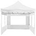 Carpa plegable profesional y paredes aluminio blanco 6x3 m